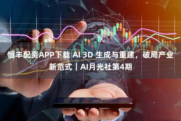 恒丰配资APP下载 AI 3D 生成与重建，破局产业新范式｜AI月光社第4期