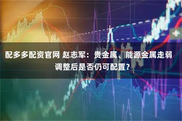 配多多配资官网 赵志军：贵金属、能源金属走弱   调整后是否仍可配置？