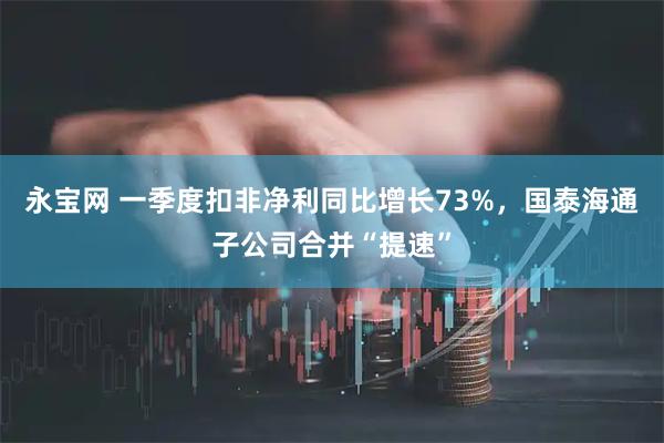 永宝网 一季度扣非净利同比增长73%，国泰海通子公司合并“提速”